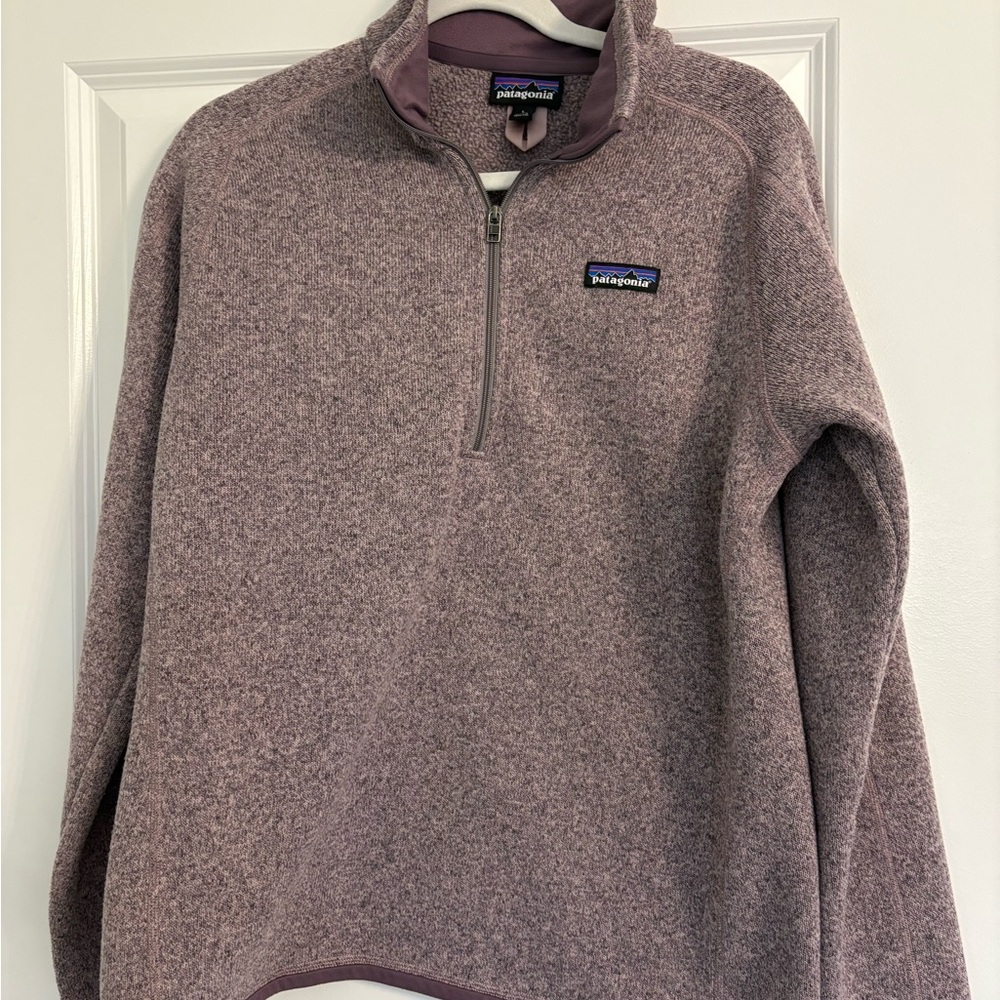 Patagonia Women's Better Sweater® 1/4- zip, hazy purple